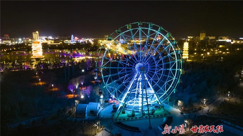 玉门市夜景（玉门市委宣传部供图） (2).jpg