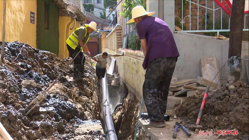 秦州区：提升改造道路环境 助力文明城市创建