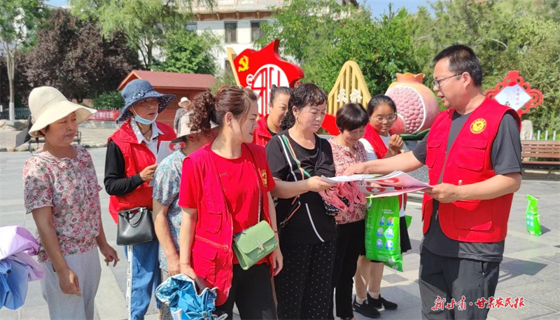 秦州科协开展“世界过敏性疾病日”科普宣传进社区活动