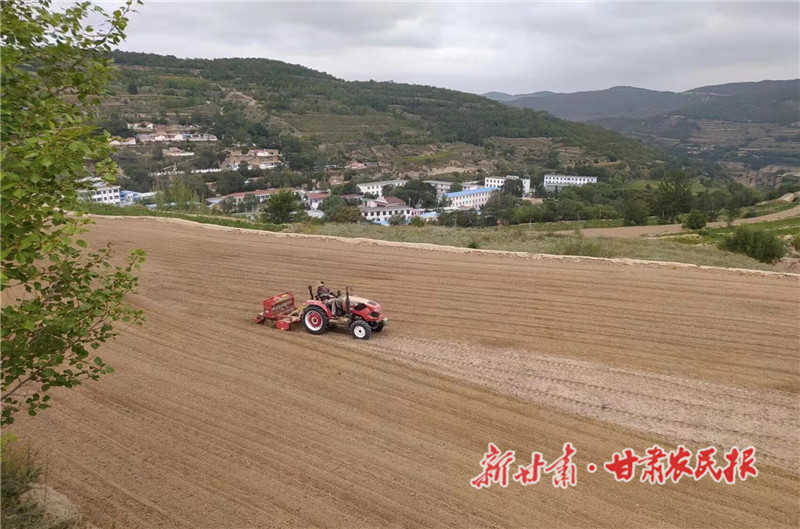 静宁：秋耕秋种正当时