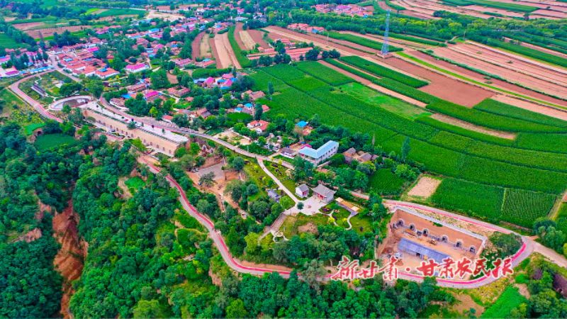 崇信：美丽乡村入画来