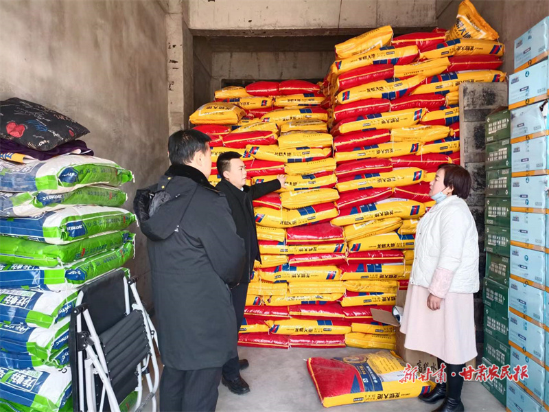 崇信：备足农资保春耕 奏响农忙“奋进曲”