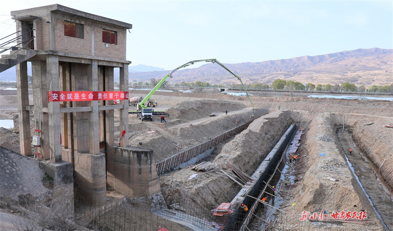 甘谷：水利项目为乡村振兴注入强劲动能