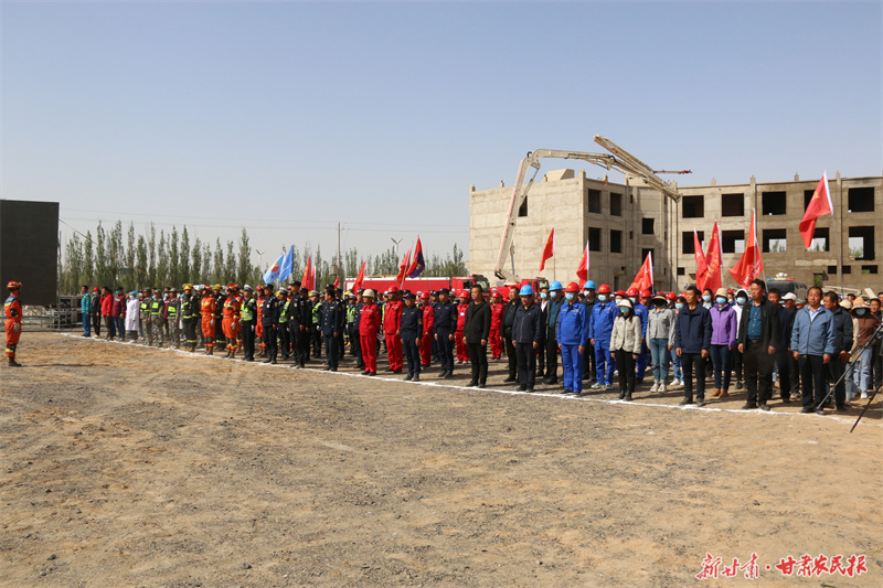 瓜州县财政局：专项经费保障5.12地震应急救援演练工作