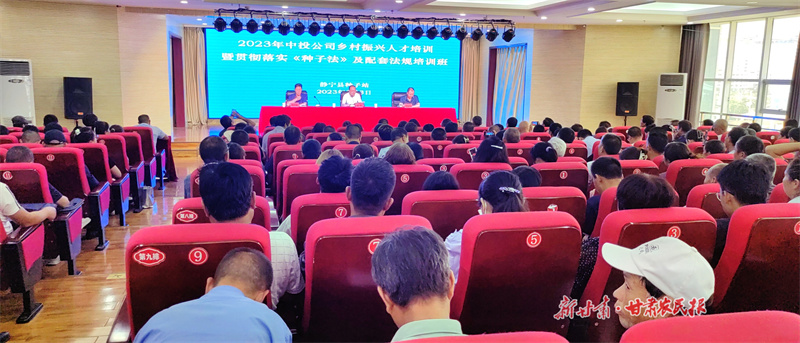 静宁：多措并举保障粮食安全