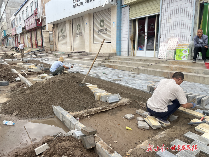 庄浪：老旧街区改造 提升人居环境