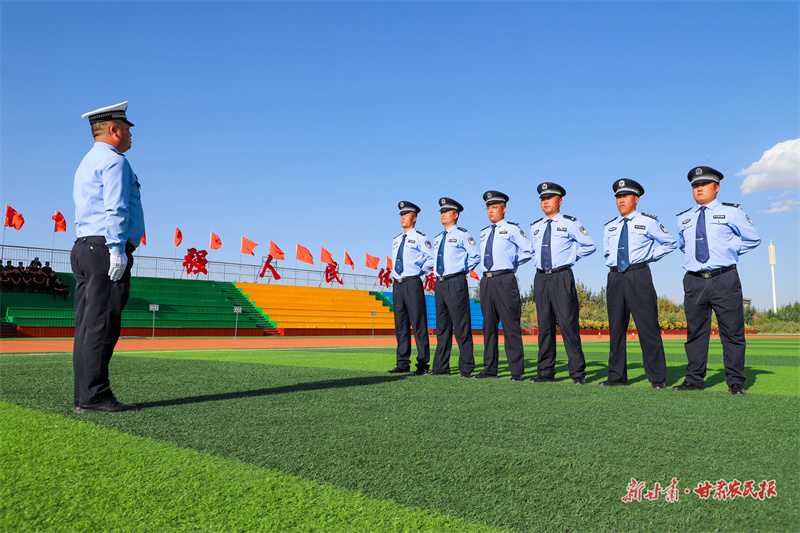 省公安厅送教考核组深入民乐县公安局开展送教考核工作