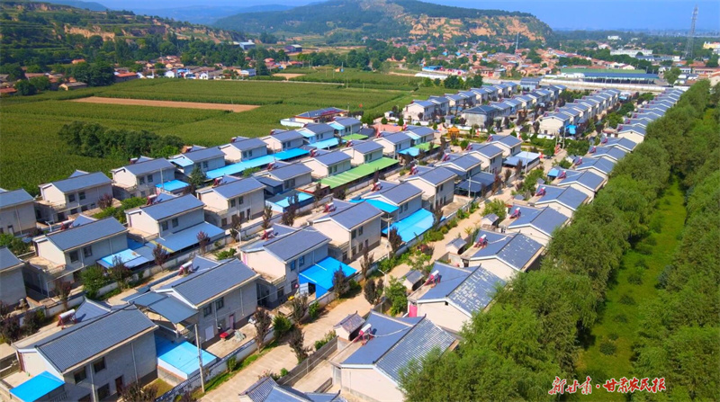 崆峒区永乐村呈现“三美”融合大画卷