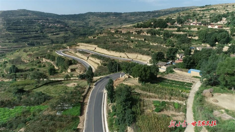 庄浪：“四好农村路”铺就乡村振兴“快车道”