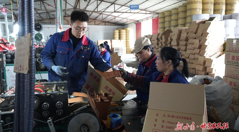 “小果袋”赋能静宁苹果产业延链强链