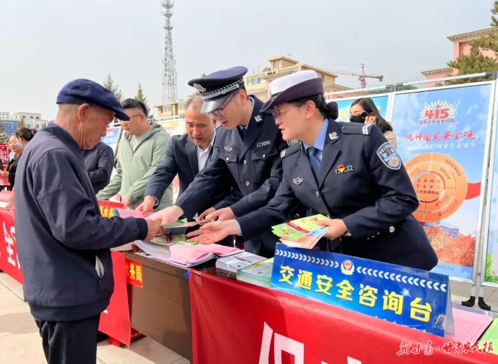 民乐公安：多措并举反诈防骗 走“新”更走“心”