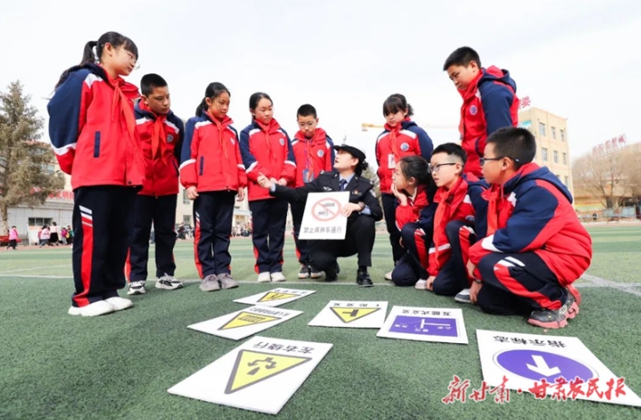 民乐公安：“四张网”筑牢校园安全防线