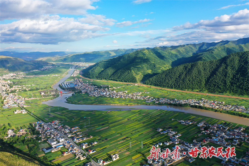 美丽的田园画卷