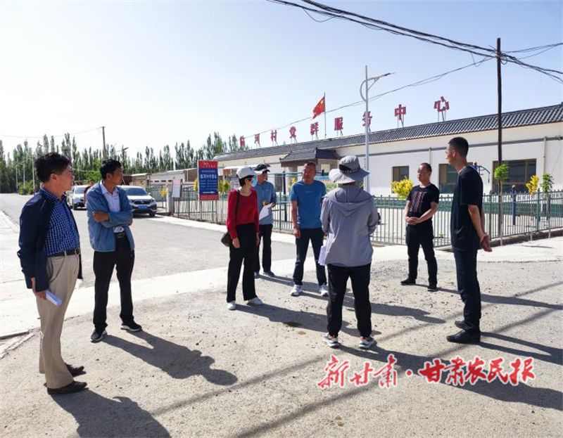 聚合力 抓验收 惠民生 助力乡村振兴建设 ——瓜州县综改办组织开展2024年第一批“一事一议”项目验收工作