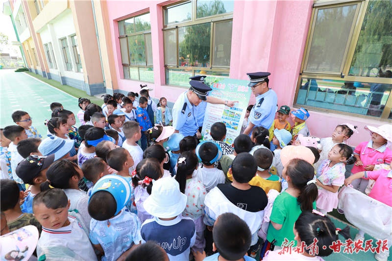 民乐公安：从“四个维度”做实“以宣促防”

