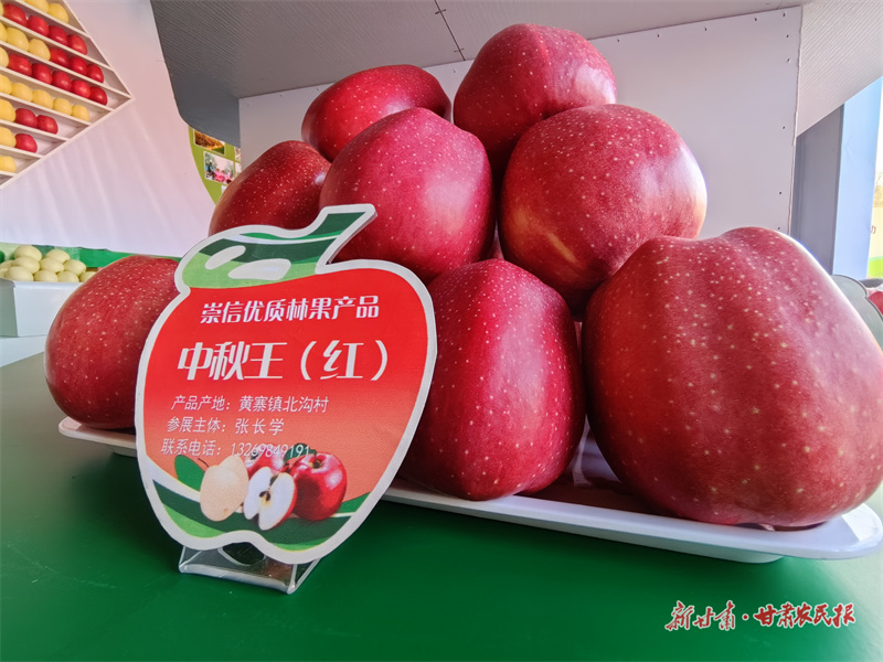 【组图】崇信：晚熟苹果甜蜜丰收