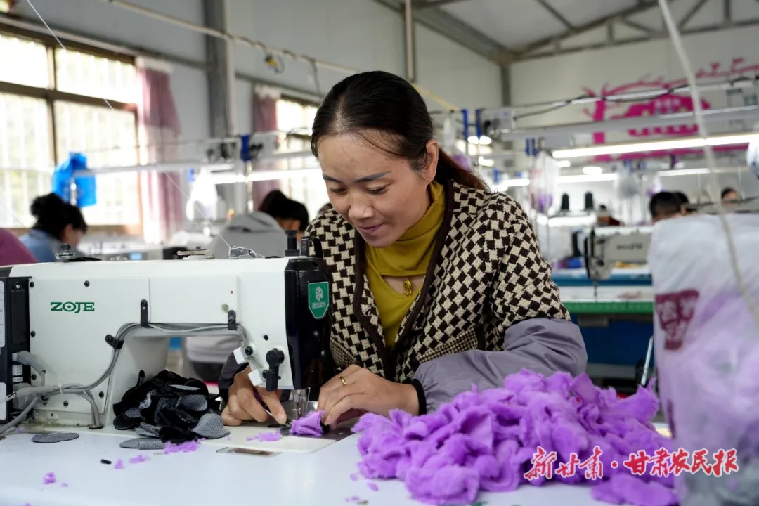 康县大堡镇：工厂“搬”进安置点 产业“安”在家门口