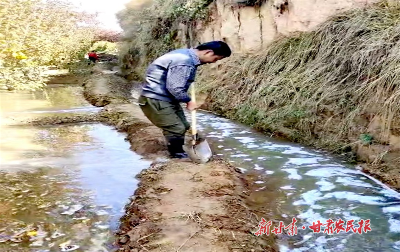 西固区金沟乡：兴修水利正当时 通渠保灌惠民生