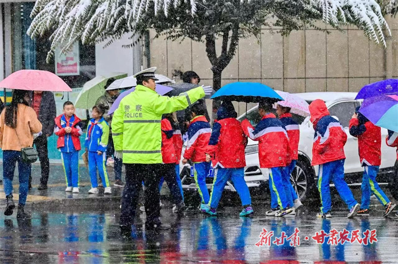 一封感谢信，道出民乐公安交警浓浓“护学情”