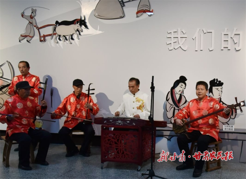 “鼓”动甘博 互联“生活”——七里河区开展新时代文明实践活动