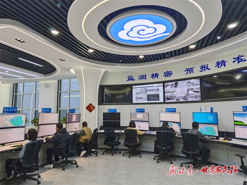 为春运降温降雪天气保驾护航——甘肃积极应对大范围降温降雪天气过程