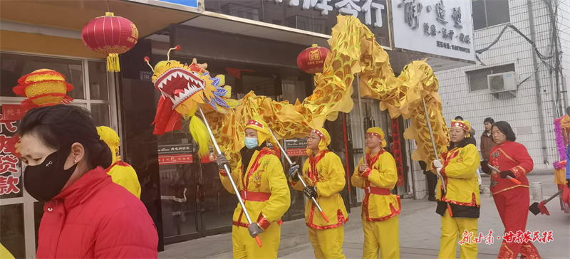 【新春走基层】崆峒区：社火“闹”新春 文化绽魅力
