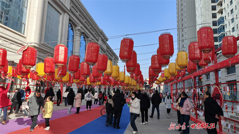 【组图】静宁：猜灯谜 “闹”元宵