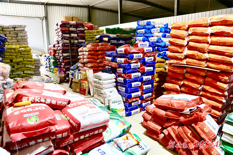 灵台：农资储备足 春耕有保障