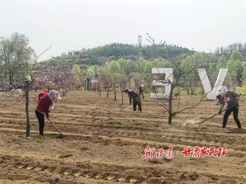 华亭：乡村游景上添“花”