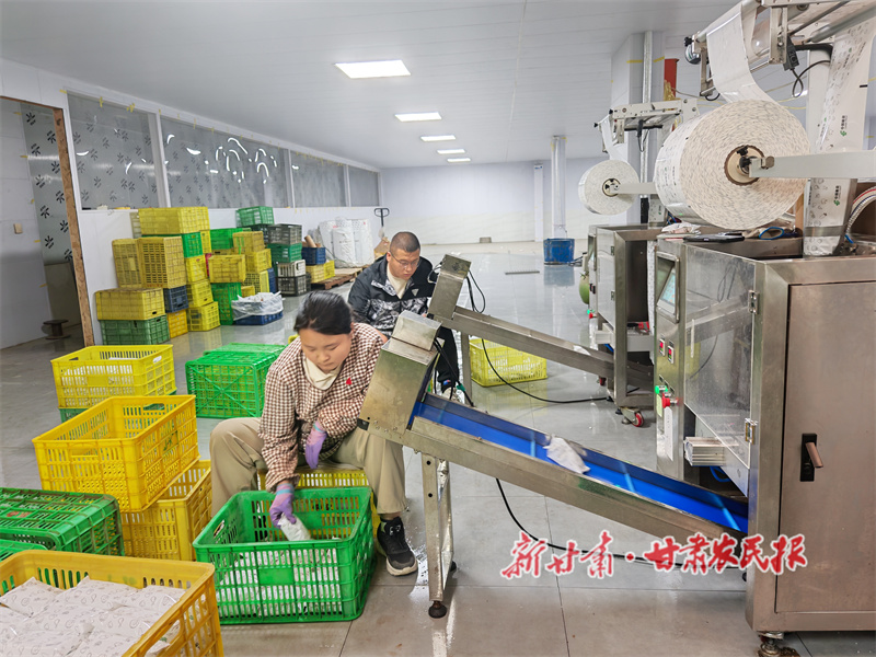 秦州区:冰袋生产助力大樱桃“鲜”达万家