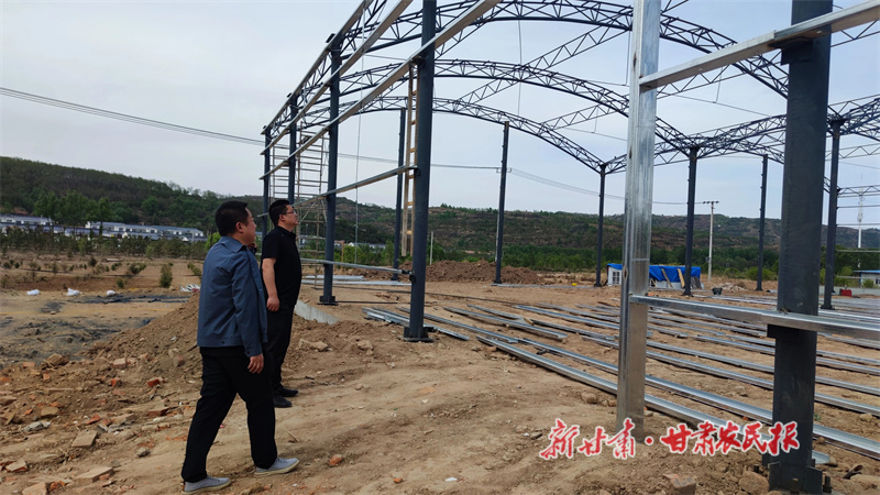 华亭：项目建设“加速跑”乡村振兴“添动能”