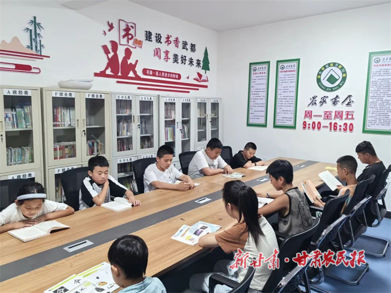 武都区：农家书屋润乡土 文明新风助振兴