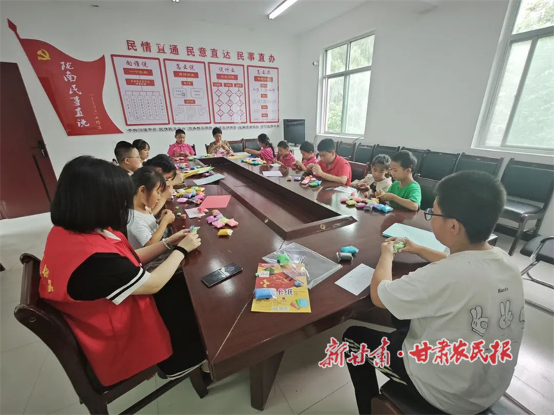 盛夏送清凉，托管解民忧——两当县云屏镇暑假爱心托管班开班