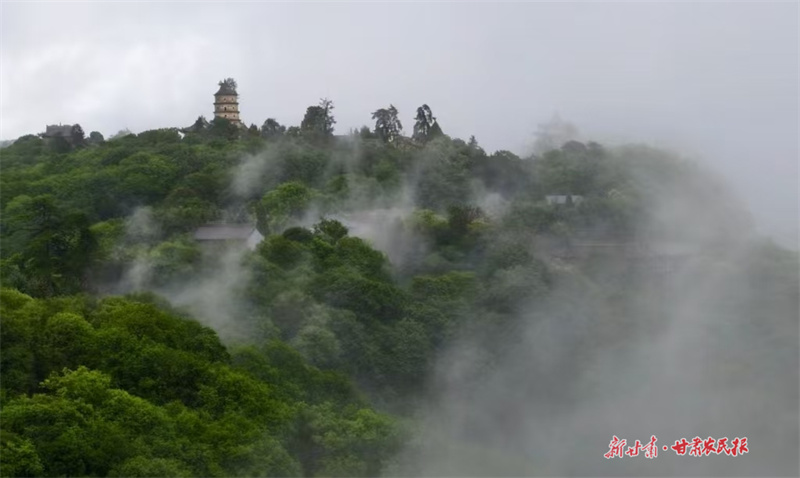 甘肃多地持续降雨 甘南临夏今日仍有阵雨或雷阵雨