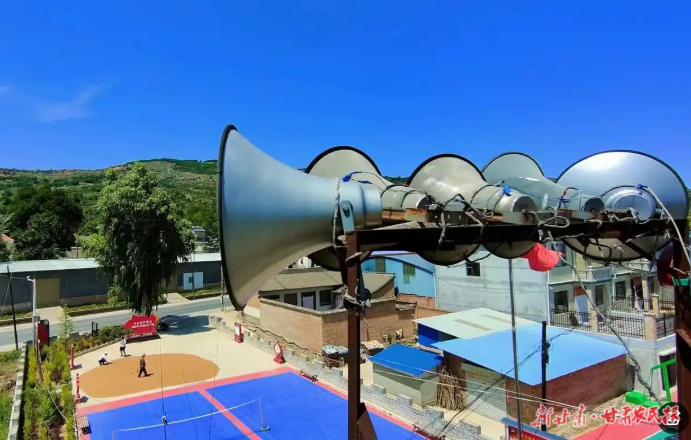 礼县:乡村大喇叭 “唱”响文明新气象