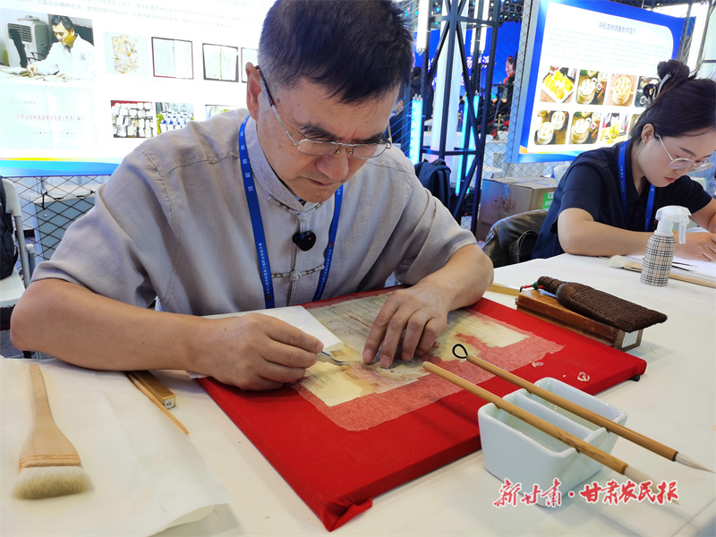 【“豫”见国赛】丝路绝技“耀”中原——第三届全国职业技能大赛甘肃非遗技艺特写之三