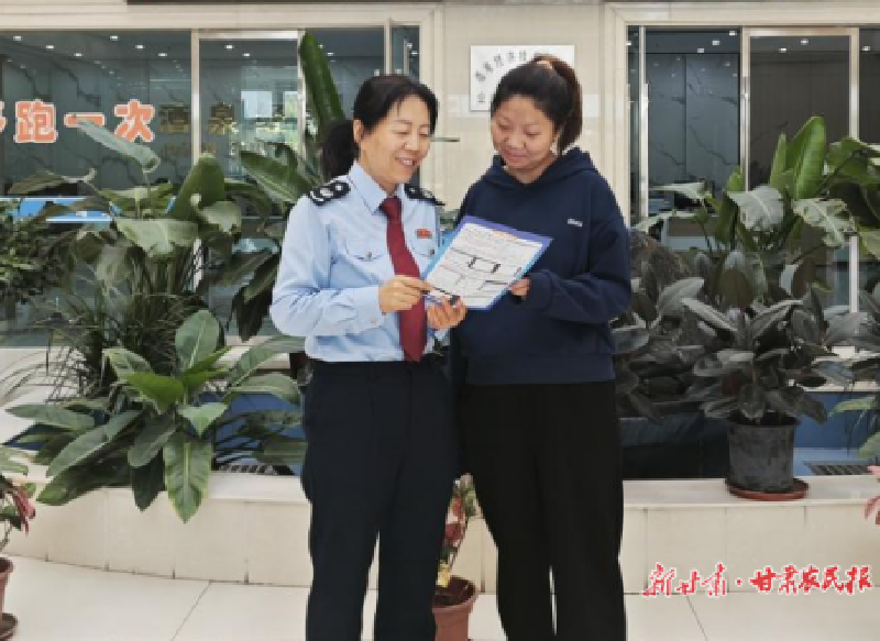 酒泉：税惠“及时雨”，润泽“绿动能”