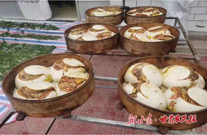 红城千层月饼：祁连山下的中秋深情