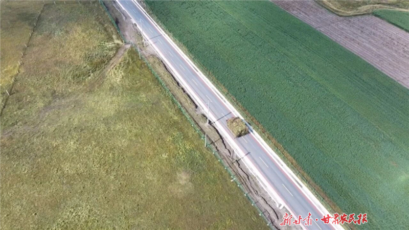 天祝：30公里“黄金通道”串联美景与幸福