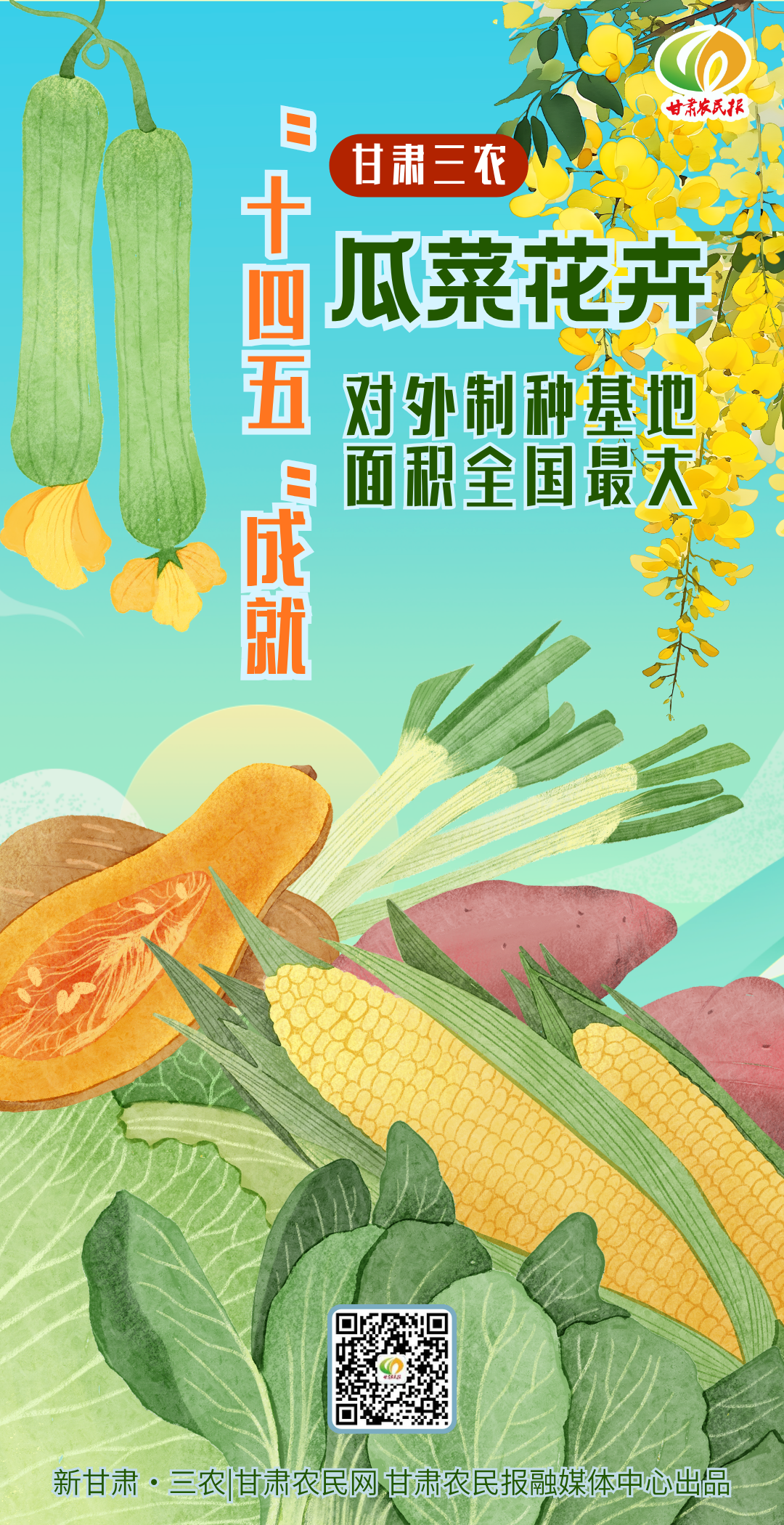 “十四五”瓜菜花卉